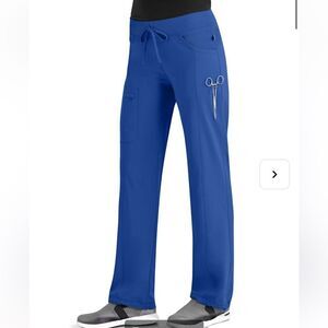 Cherokee Infinity Scrub pants 1123a royal blue size XXS